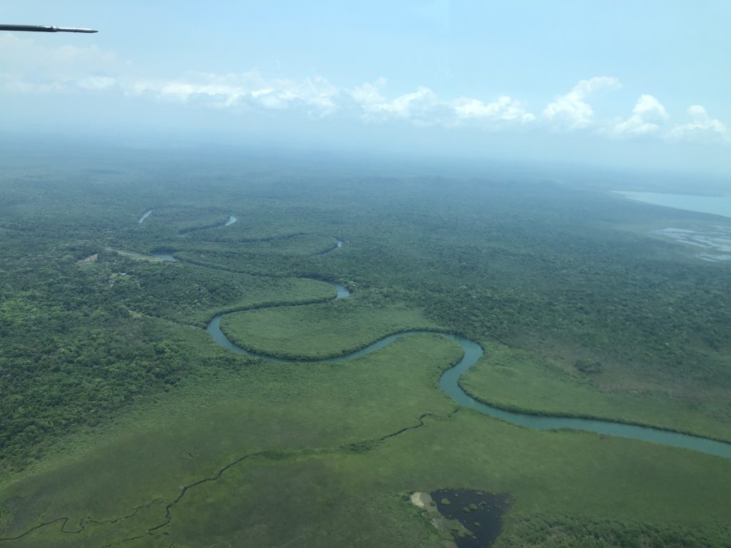 Belize from the air