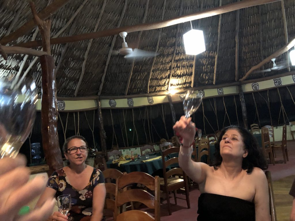Casa Mascia Elixir Liqueur tasting Cotton Tree Lodge Belize