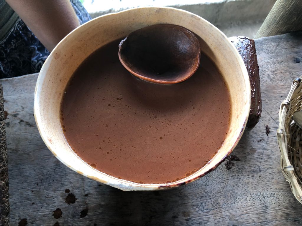 Mayan Cacao drink Belize
