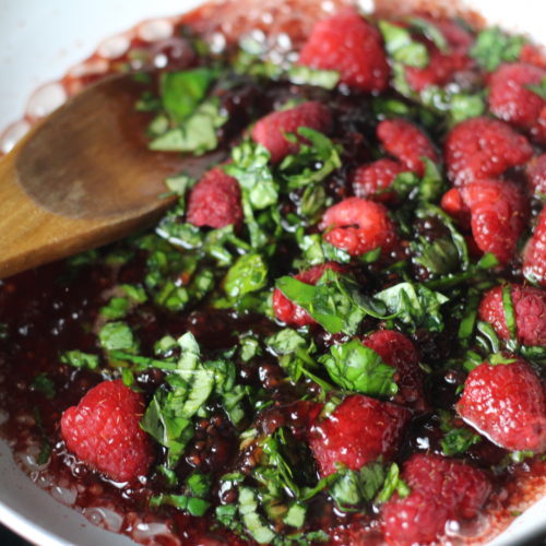 Raspberry Basil Cornflakes Brie – Diary of a Mad Hausfrau