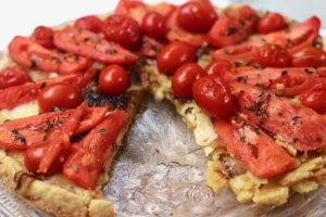 Tomato Gruyére Tart with Shallots and Thyme