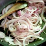 Fried red onions