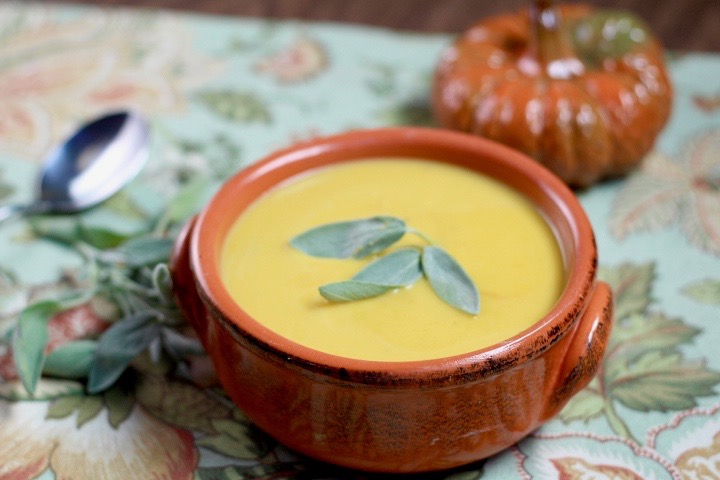 CREAMY BUTTERNUT SQUASH HONEY SOUP