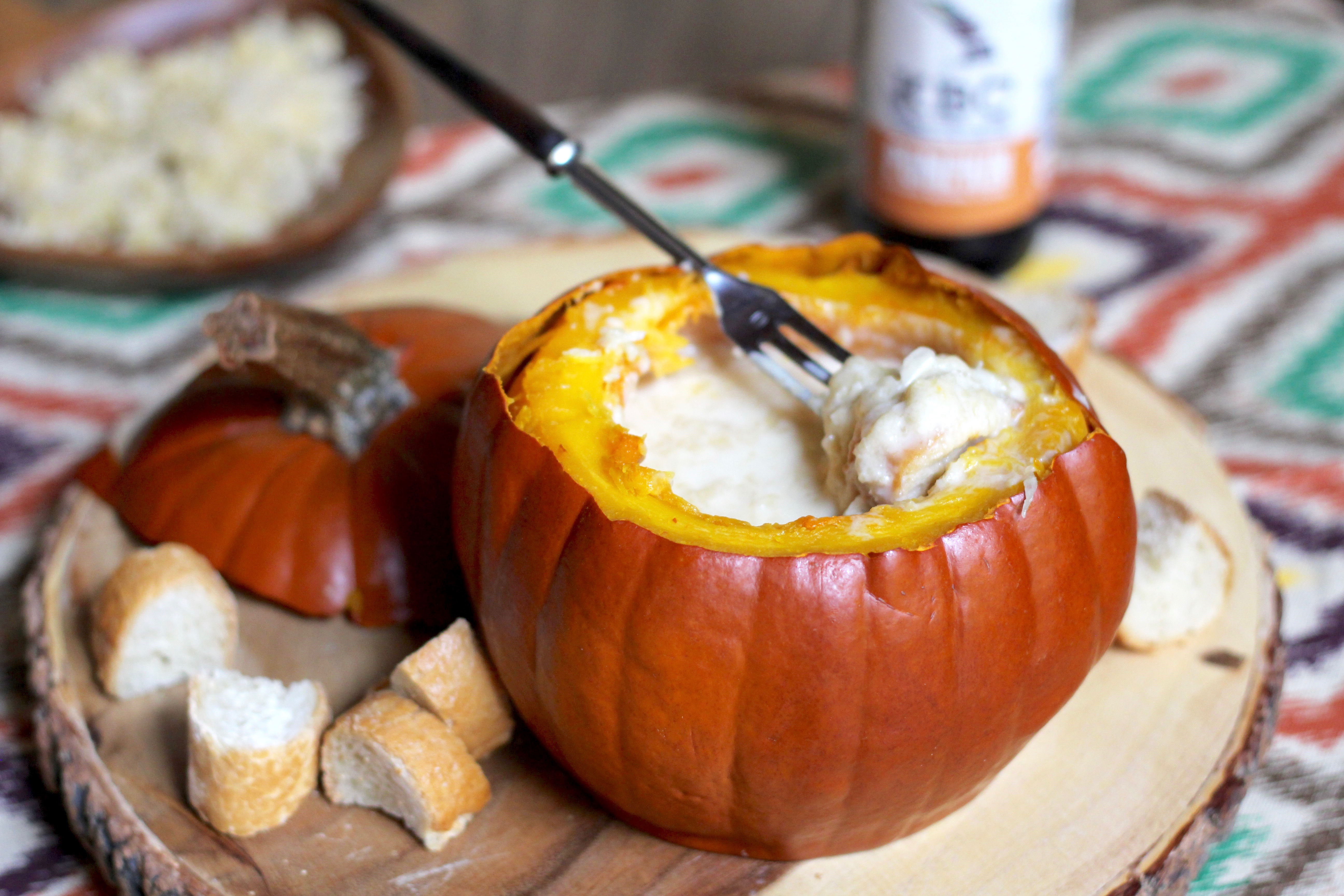 PUMPKIN BEER SAUERKRAUT FONDUE