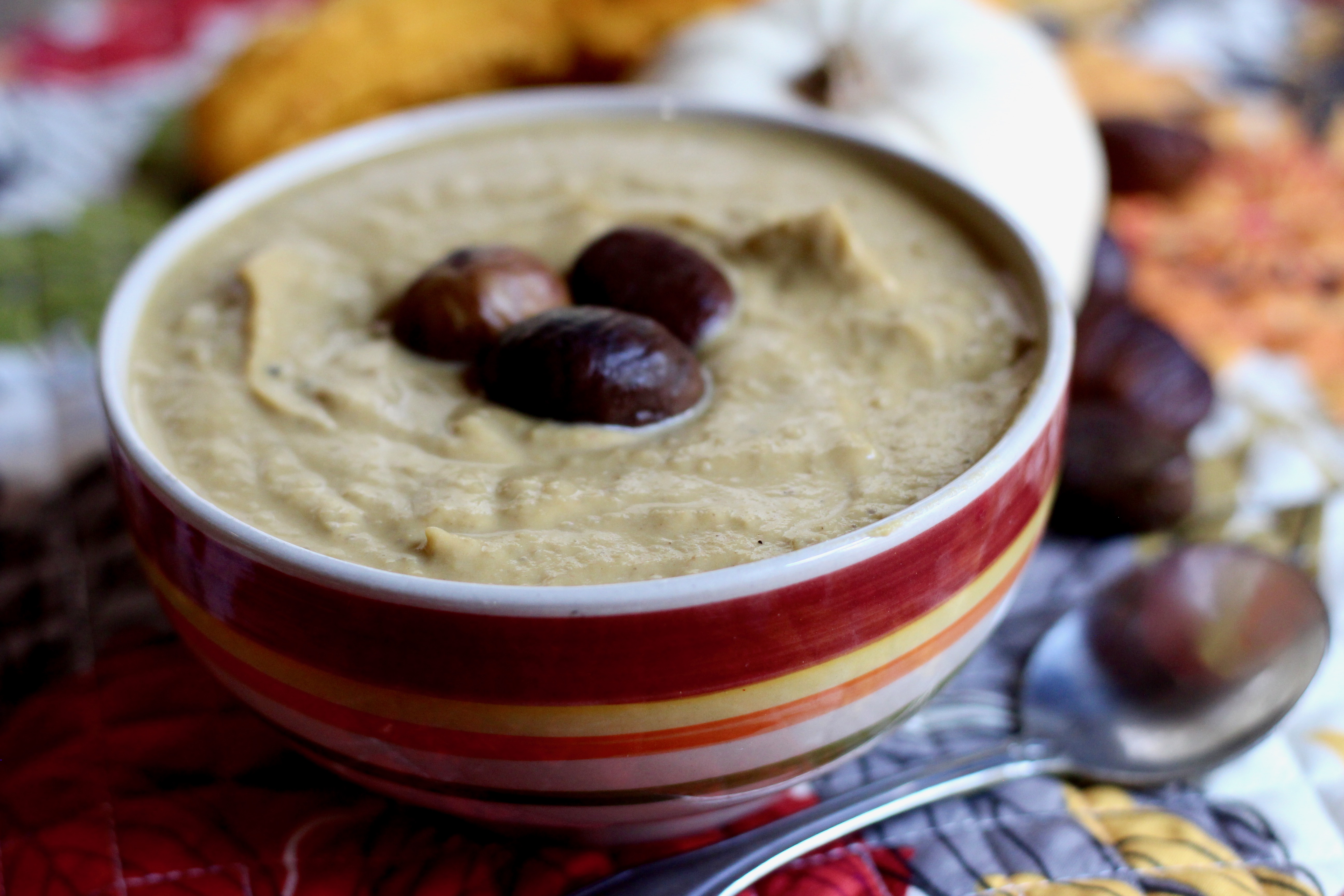 CREAMY PUMPKIN CHESTNUT SOUP