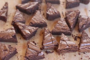 Mint Chocolate Tannenbaum Brownies