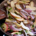 Apple Red onion Salad