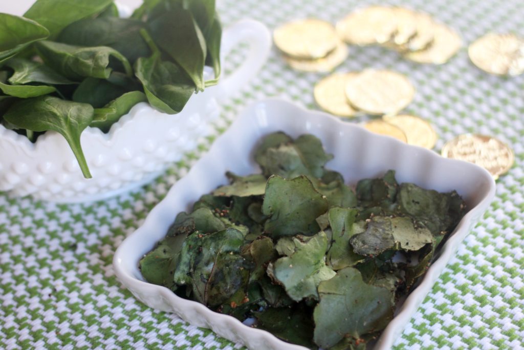 Everything Shamrock Spinach Chips