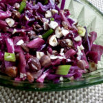 Red Cabbage Hazelnut Salad