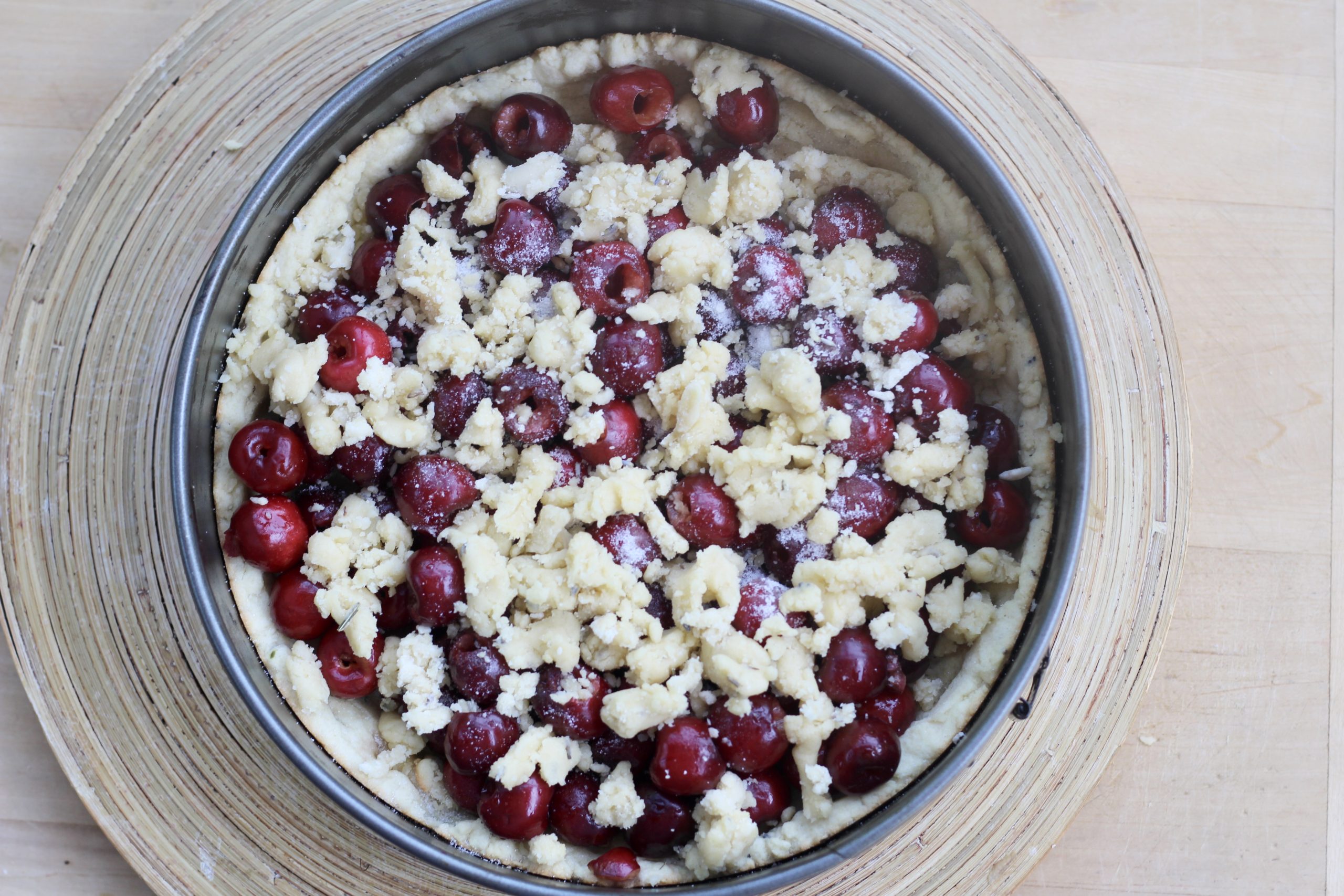 Cherry Tart in Springform Pan