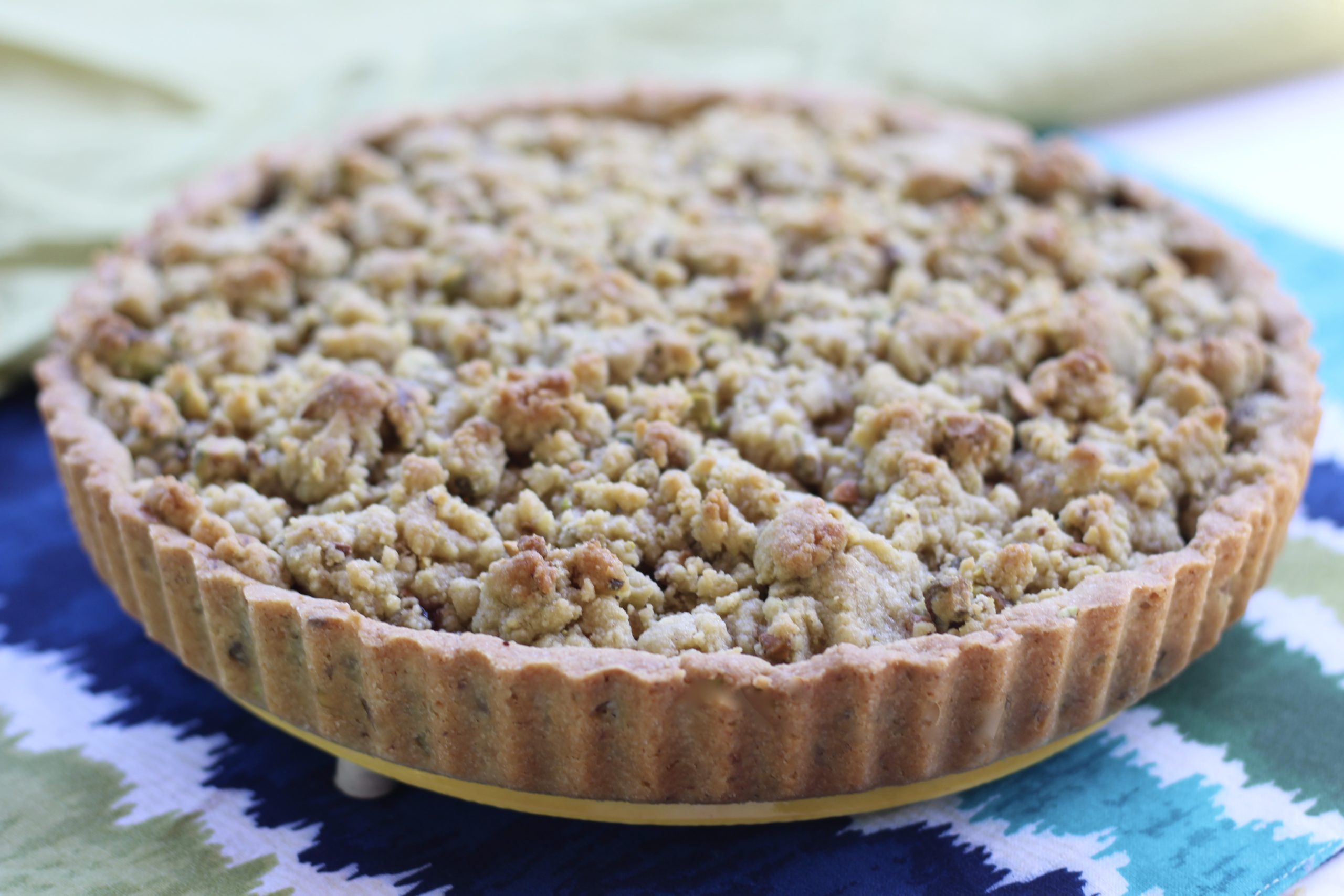 Blueberry Pistachio Streusel Tart – Diary of a Mad Hausfrau