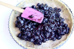 Blueberry Pistachio Streusel Tart