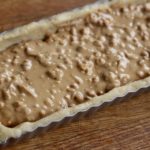 Peanut Butter & Jelly Streusel Tart