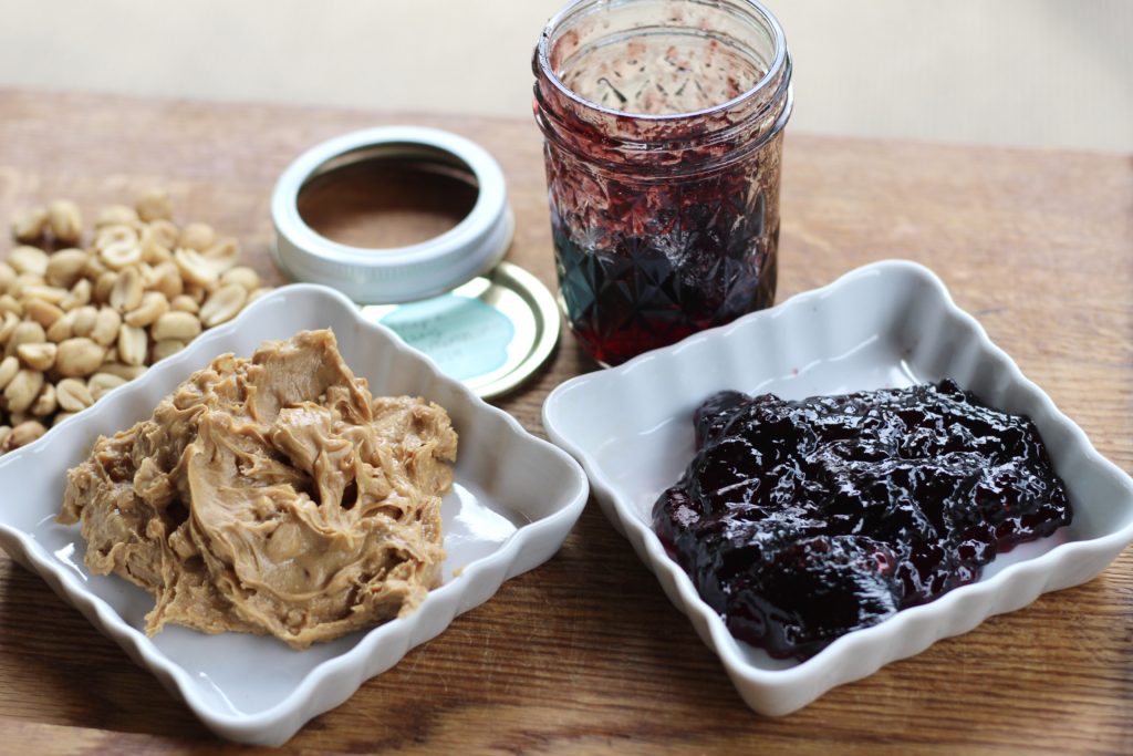 Peanut Butter & Jelly Tart Ingredients