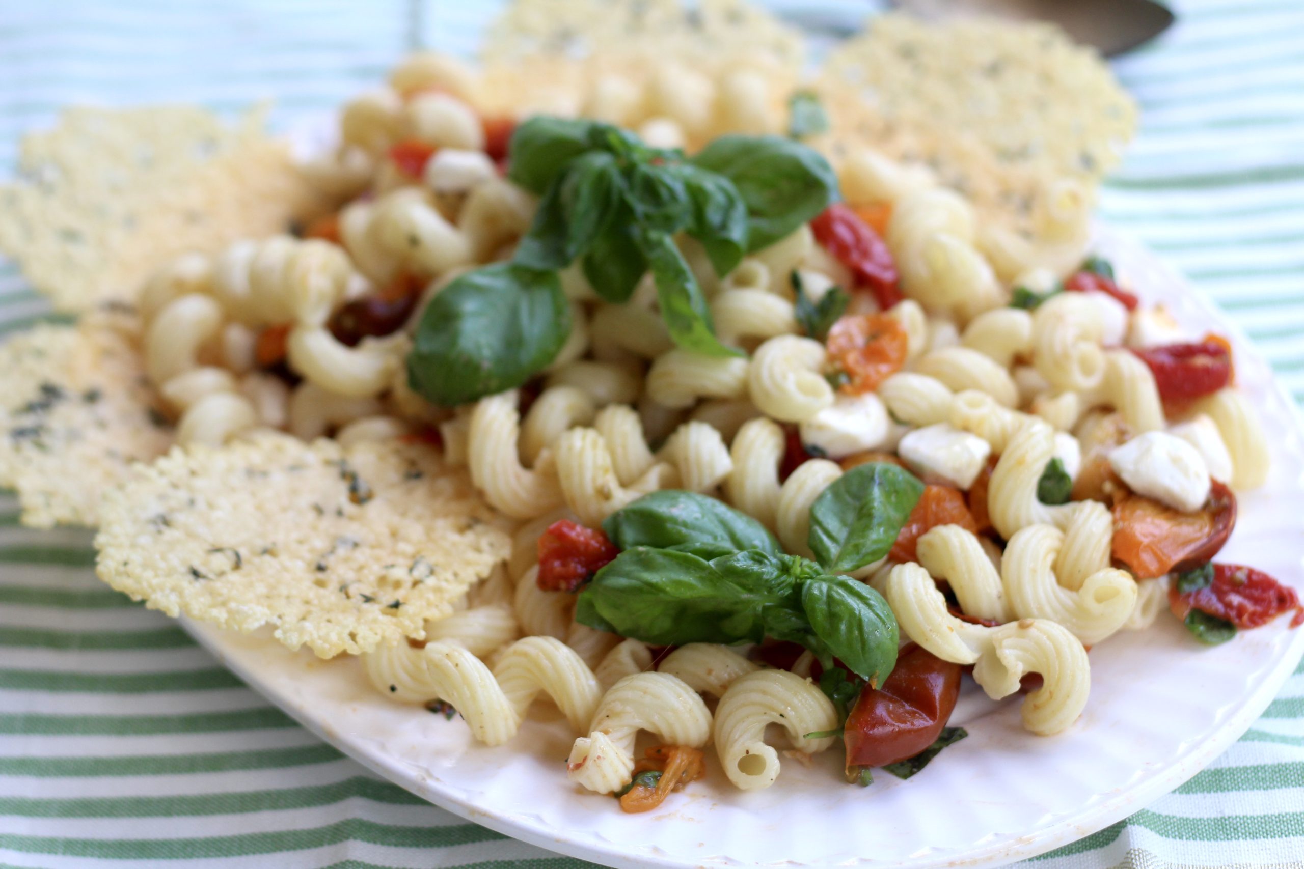 Roasted Tomato Caprese Salad