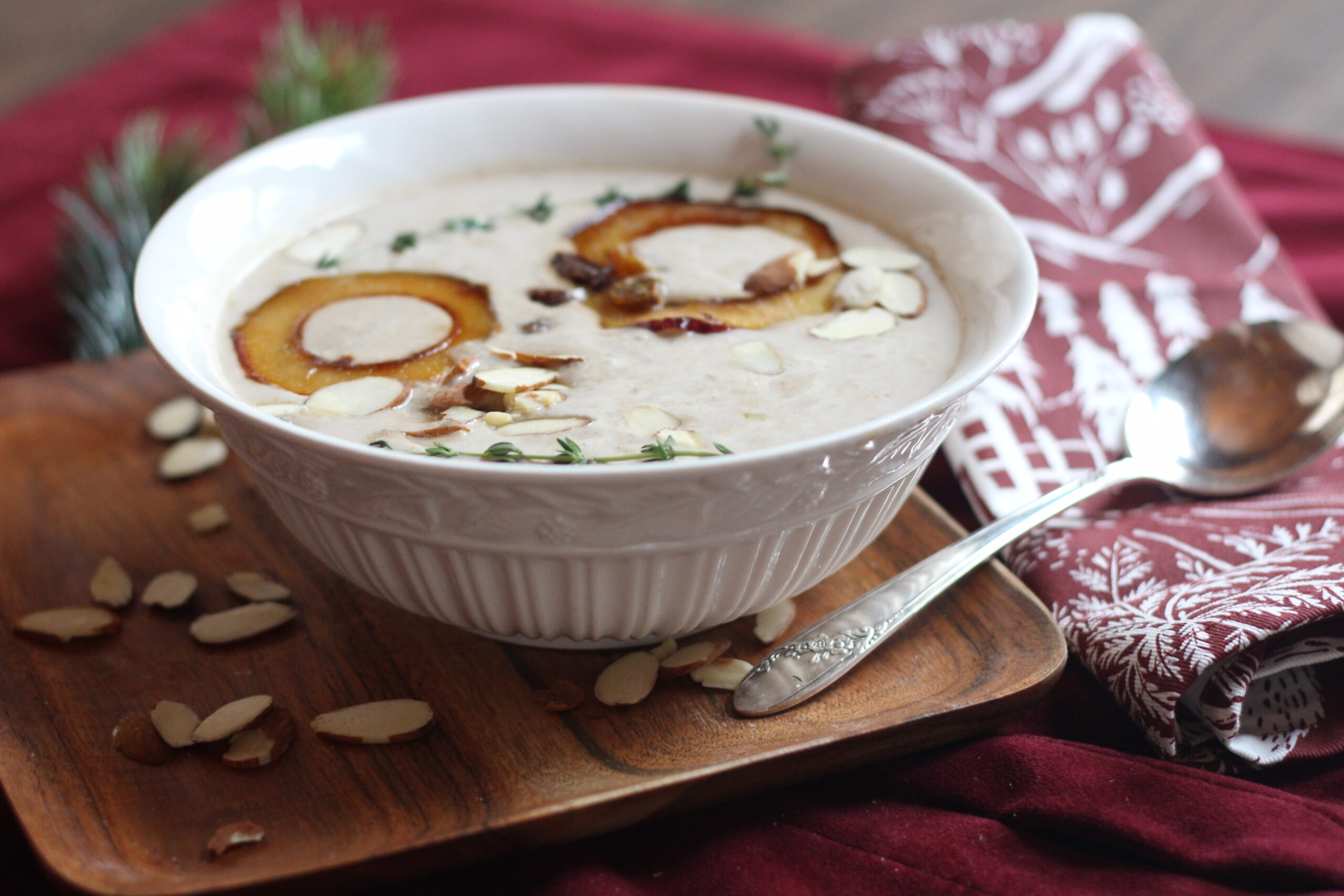 CREAMY CHESTNUT SOUP