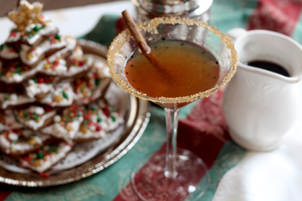 Lebkuchen Spice Martini