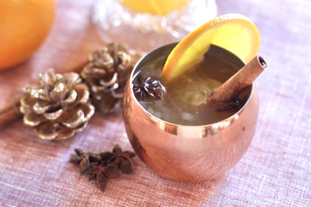 Orange Aperol Glühwein