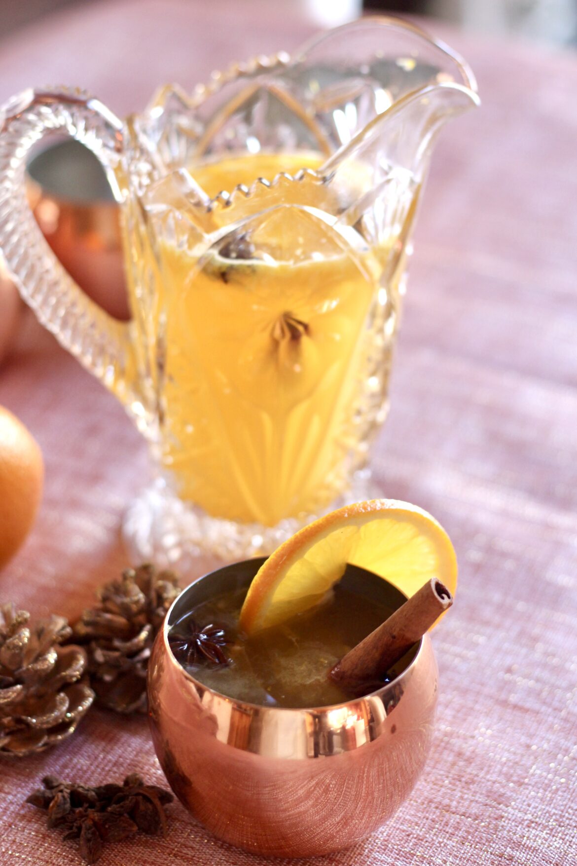 Orange Aperol Glühwein