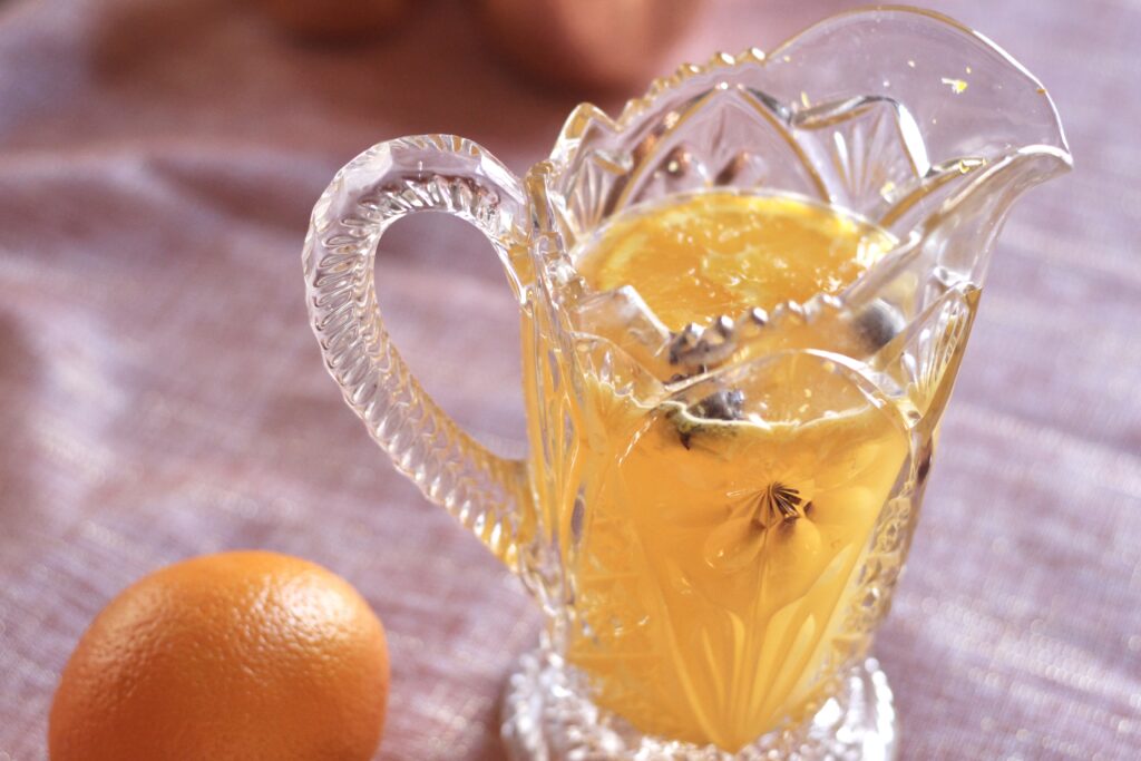 Orange Aperol Glühwein