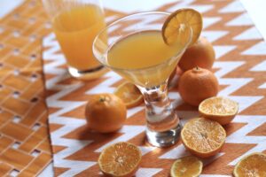 Tangerine Vodka martini
