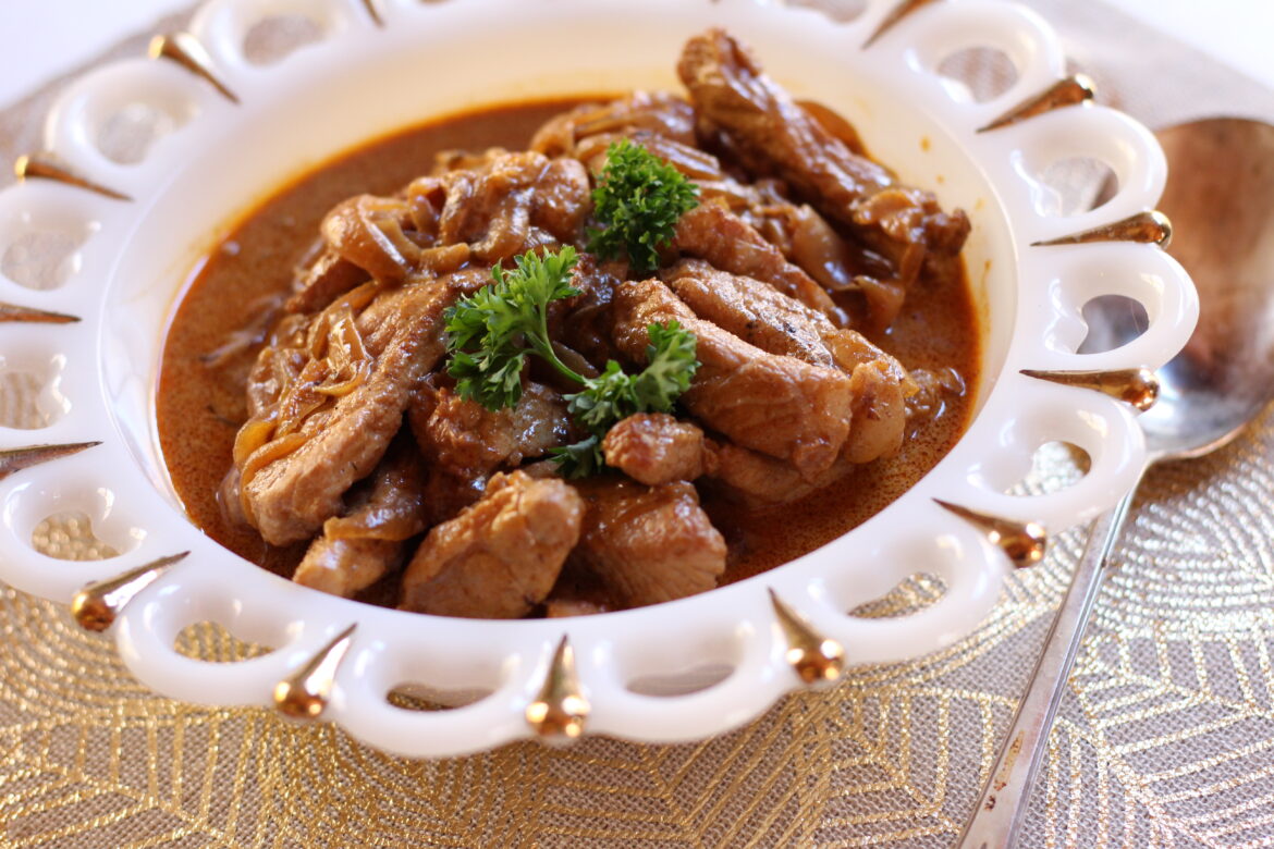 Paprika Brandy Mustard Pork