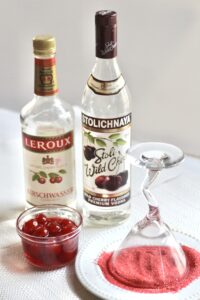Kirsch, Cherry Vodka, Maraschino cherries