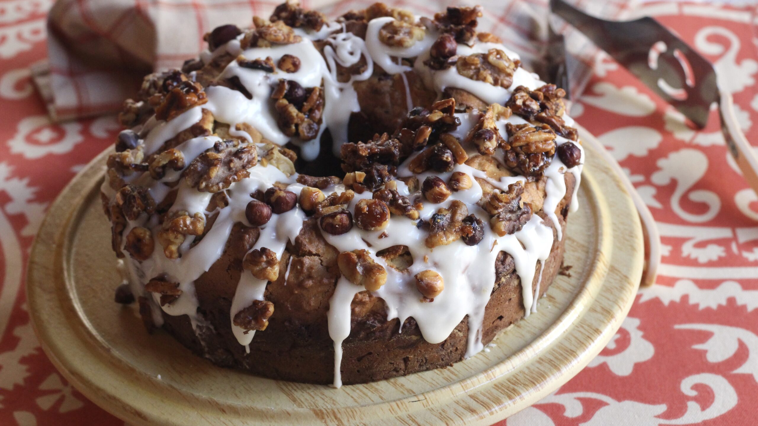 NUTTY MARZIPAN BUNDT CAKE