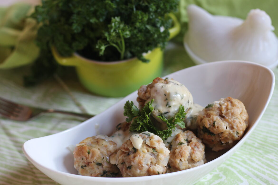 Smoked Gouda Cheese Knoedel