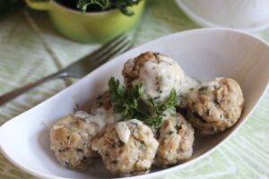 SMOKED GOUDA CHEESE KNOEDEL