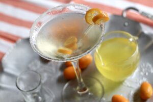 Kumquat Vodka Martinis