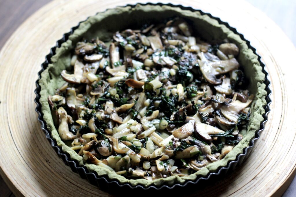 White Asparagus Mushroom Ramp Tart – Diary of a Mad Hausfrau
