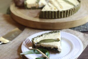 WHITE ASPARAGUS MUSHROOM RAMP TART