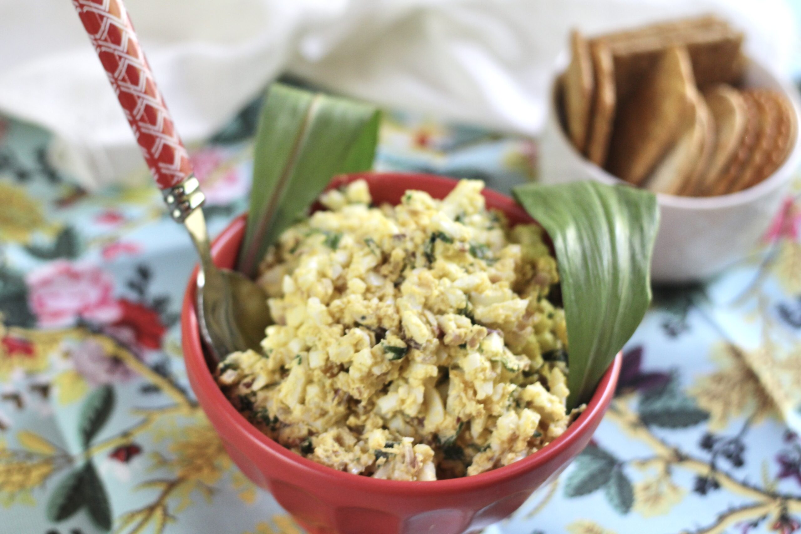 Ramp Preserved Lemon Egg Salad