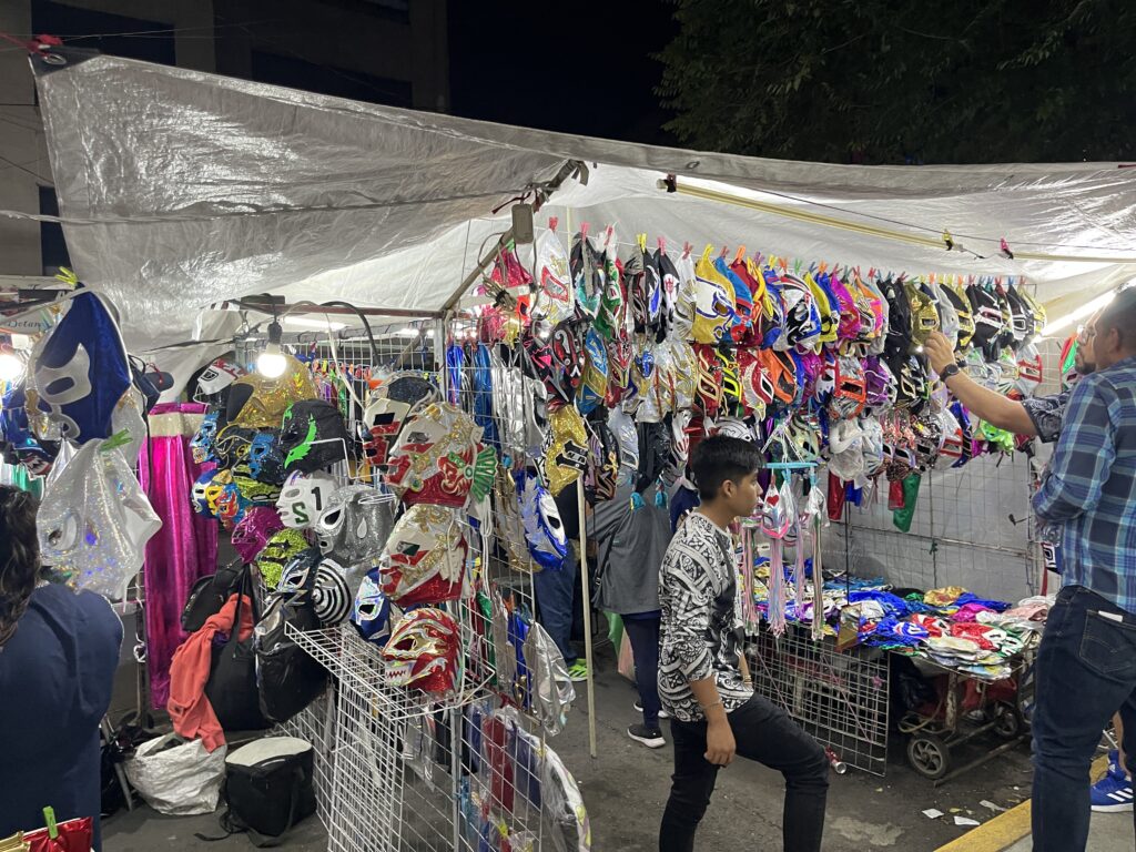 9 Marvelous Mexico City Stops - Lucha Libra CDMX masks market