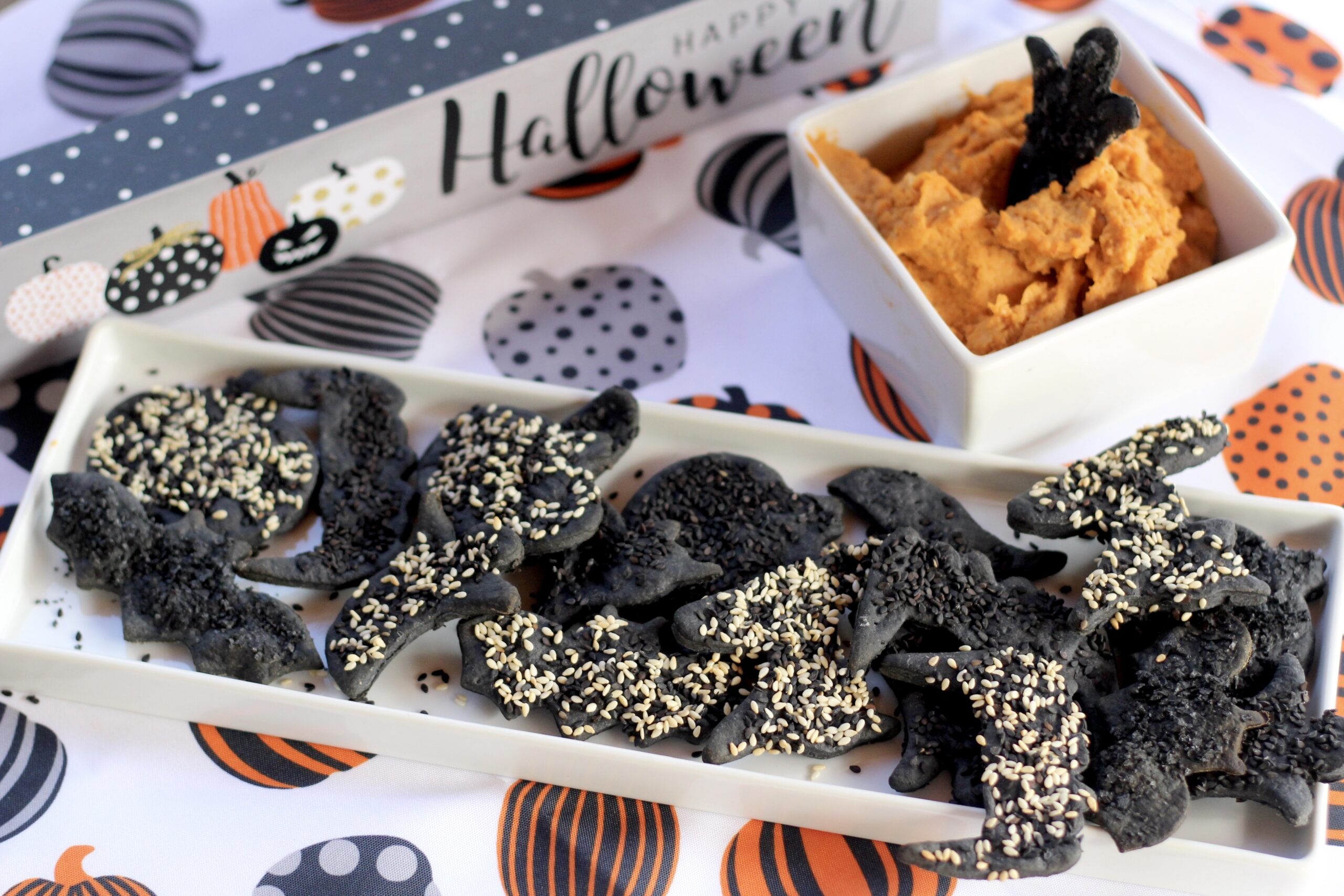 Black Sesame Halloween Crackers