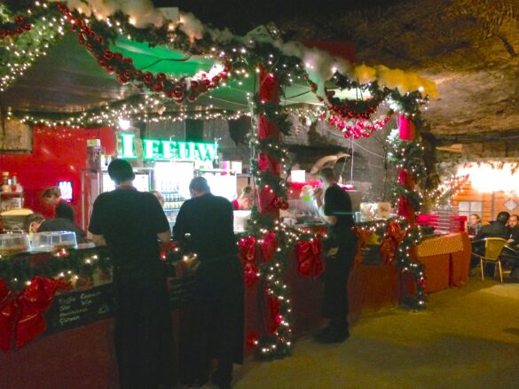 Cave Christmas Market Valkenburg Netherlands