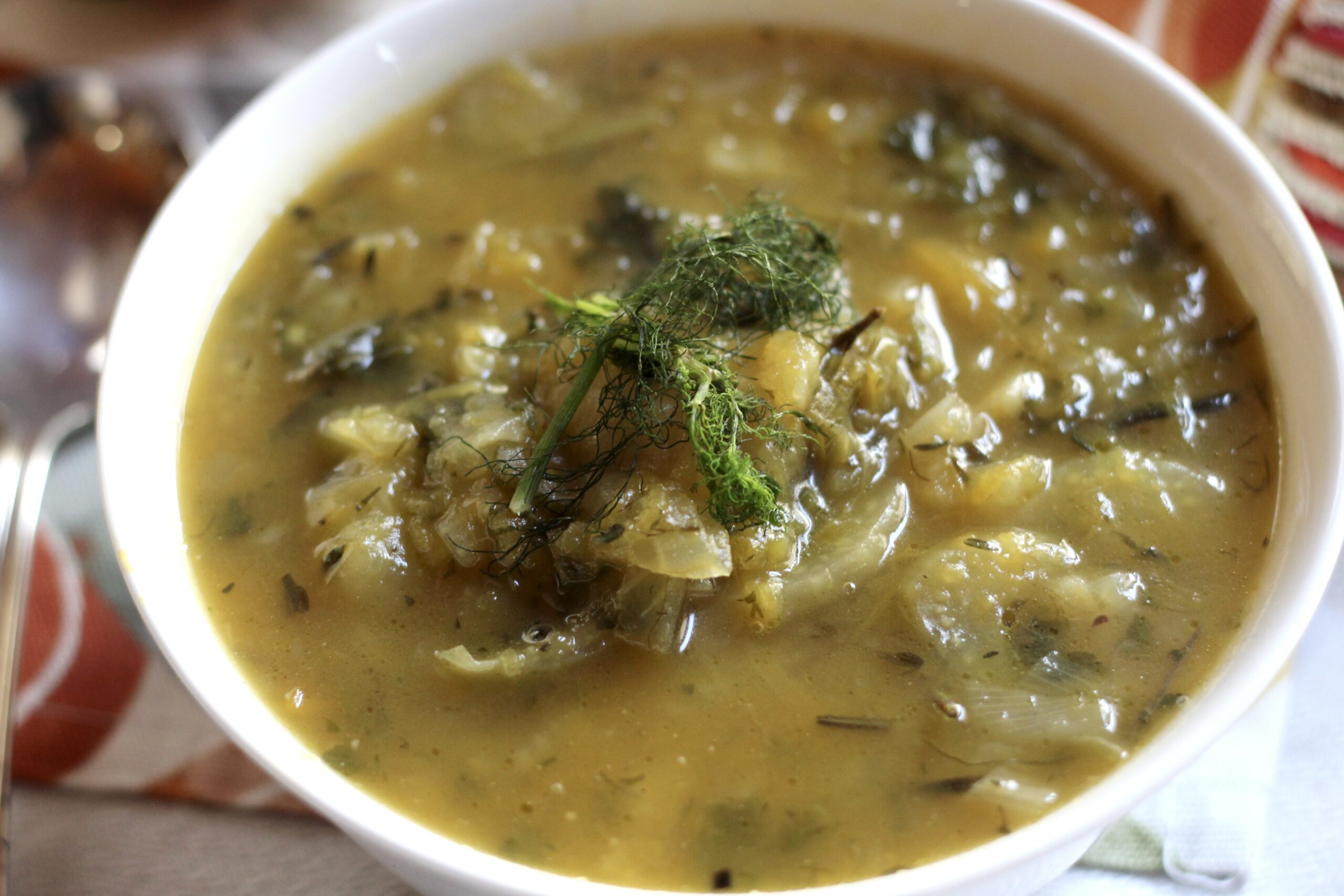 Herby Pumpkin Fennel Soup