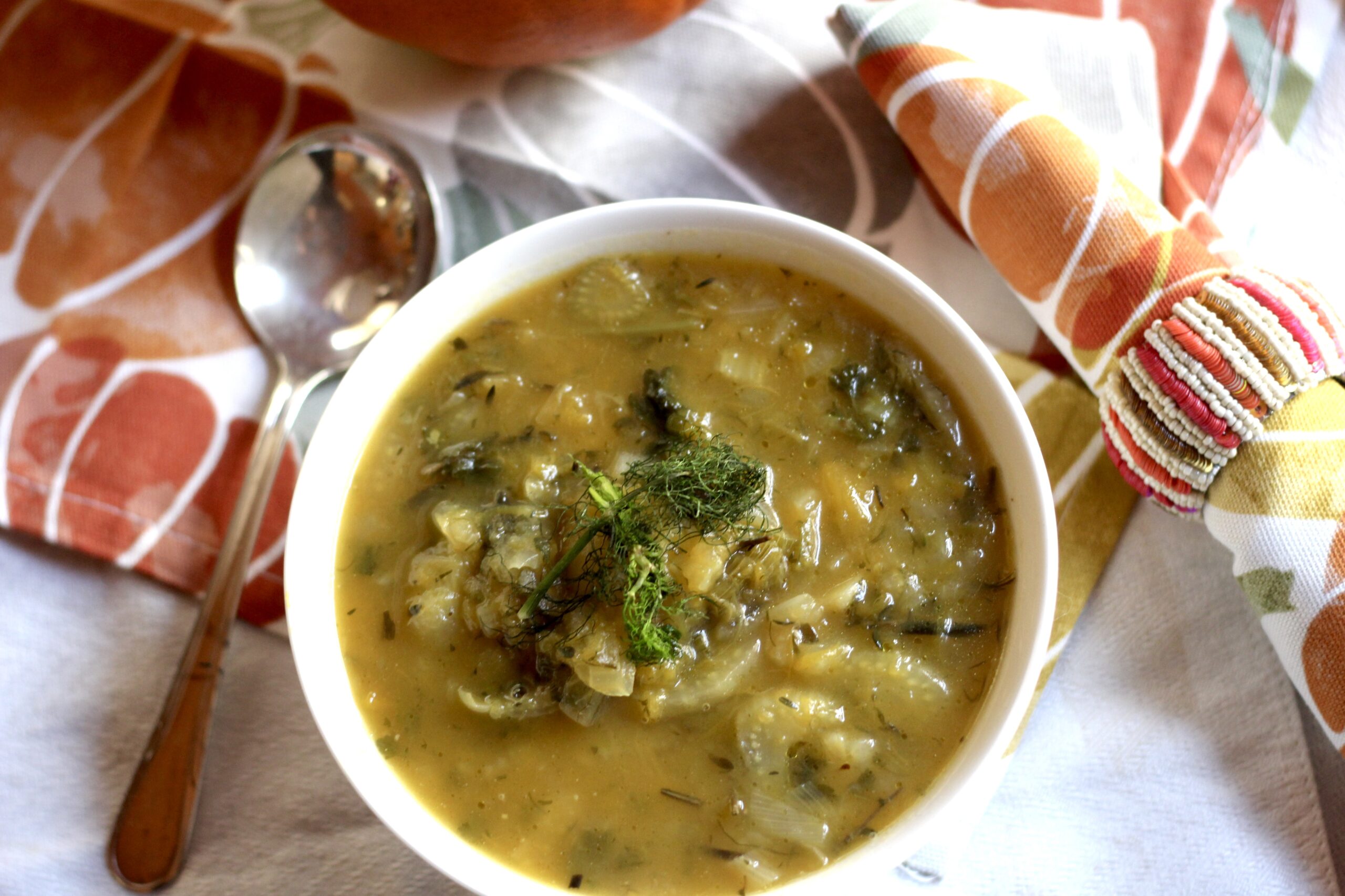 Herby Pumpkin Fennel Soup