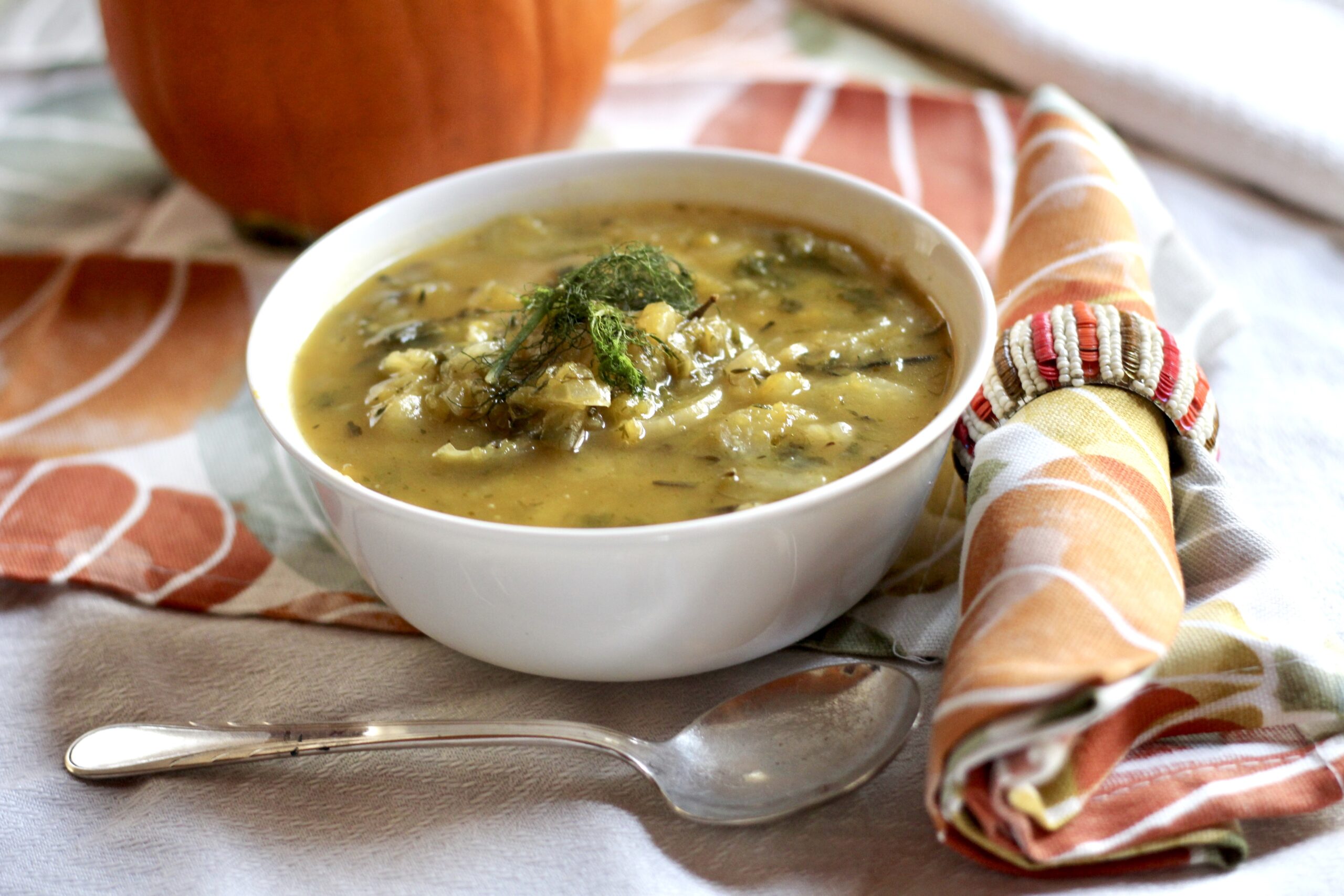 Herby Pumpkin Fennel Soup