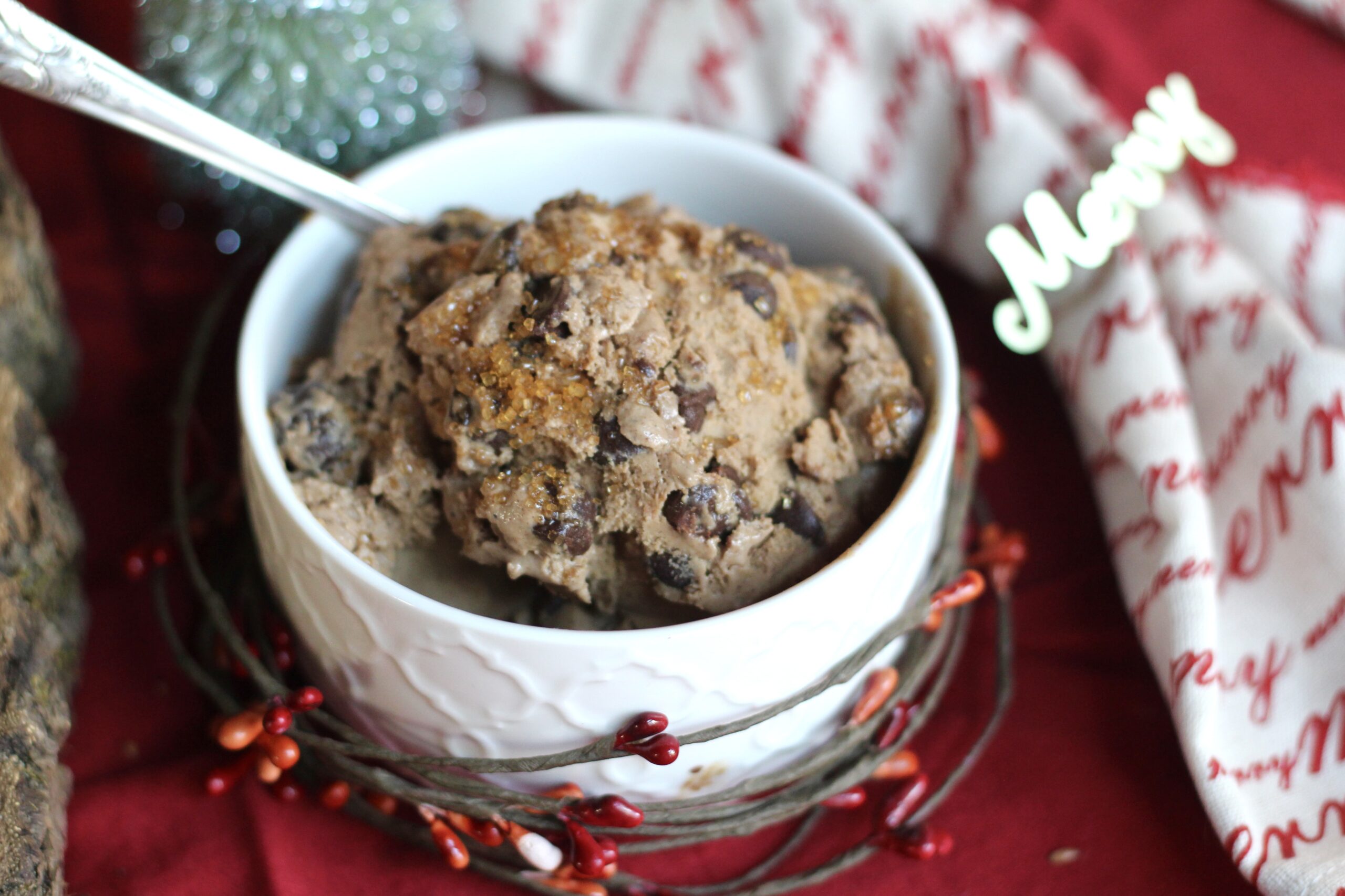 Lebkuchen Chocolate  Chip Ice Cream