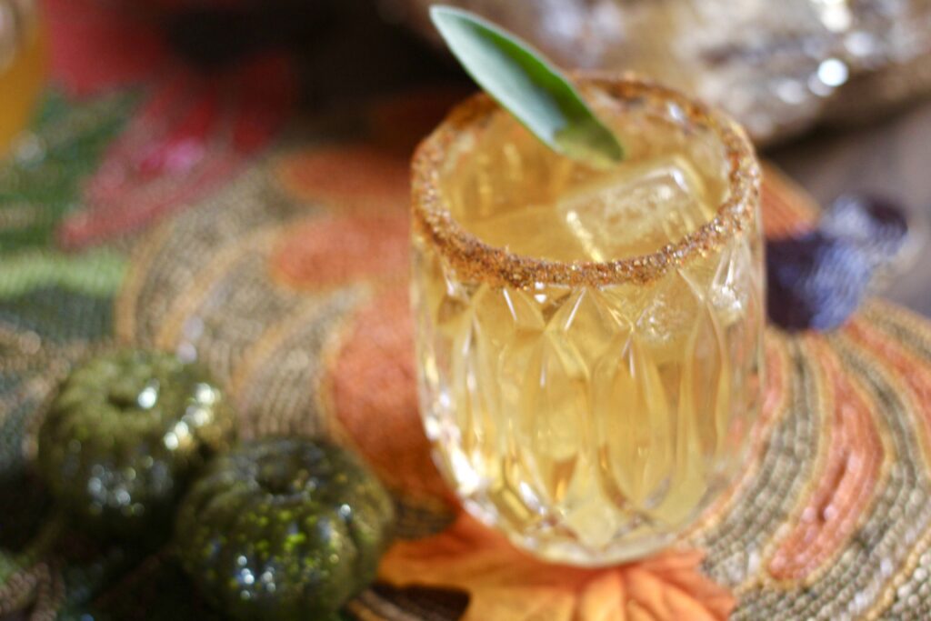 Sweet Potato Bourbon Smash