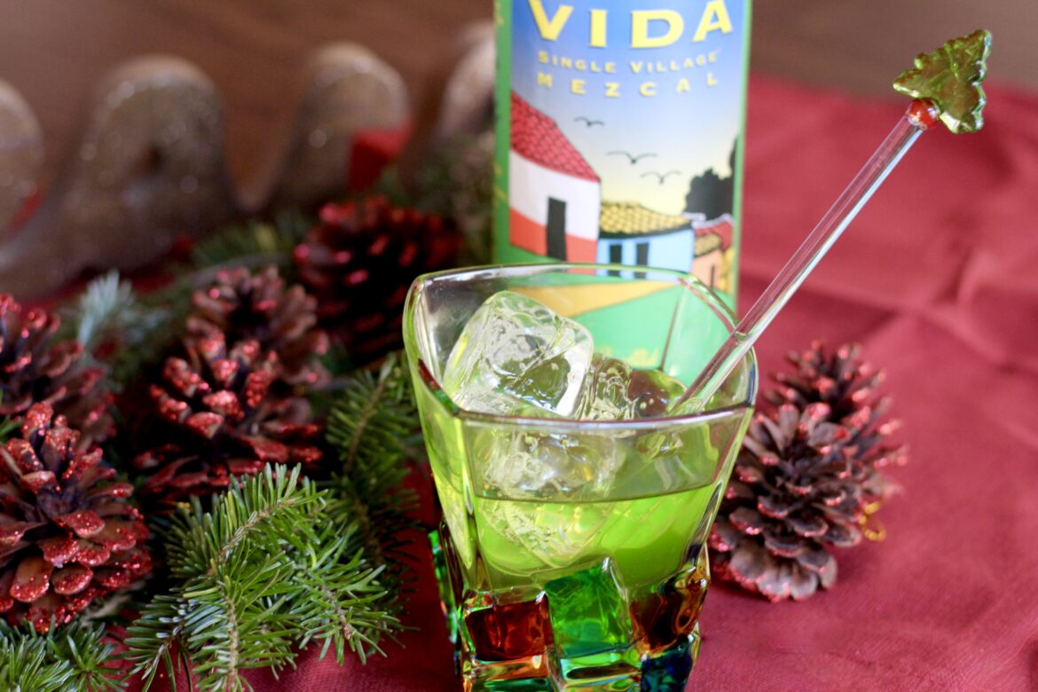 Merry Melon Mezcal Cocktail