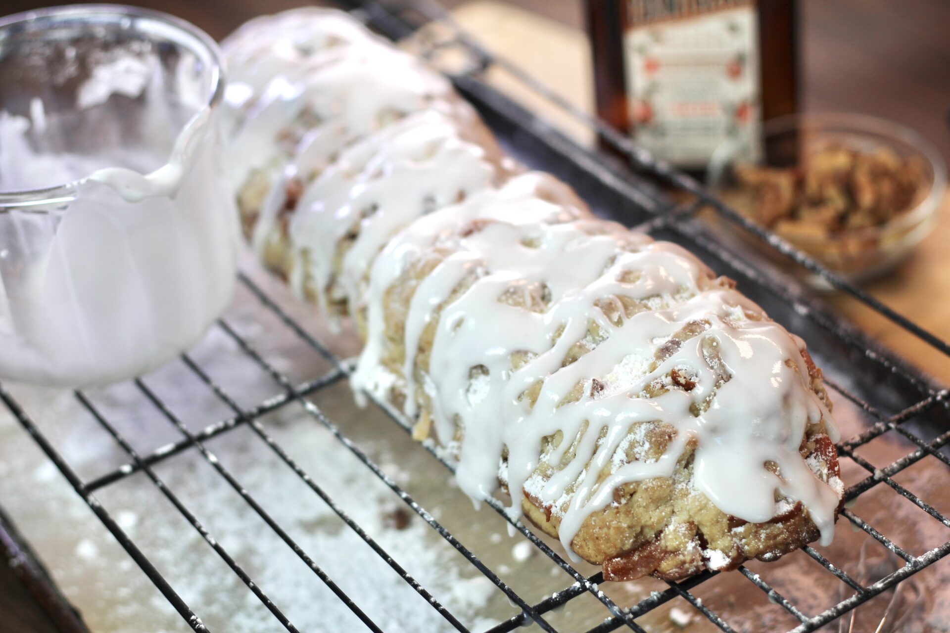 Persimmon Walnut Marzipan Stollen – Diary of a Mad Hausfrau