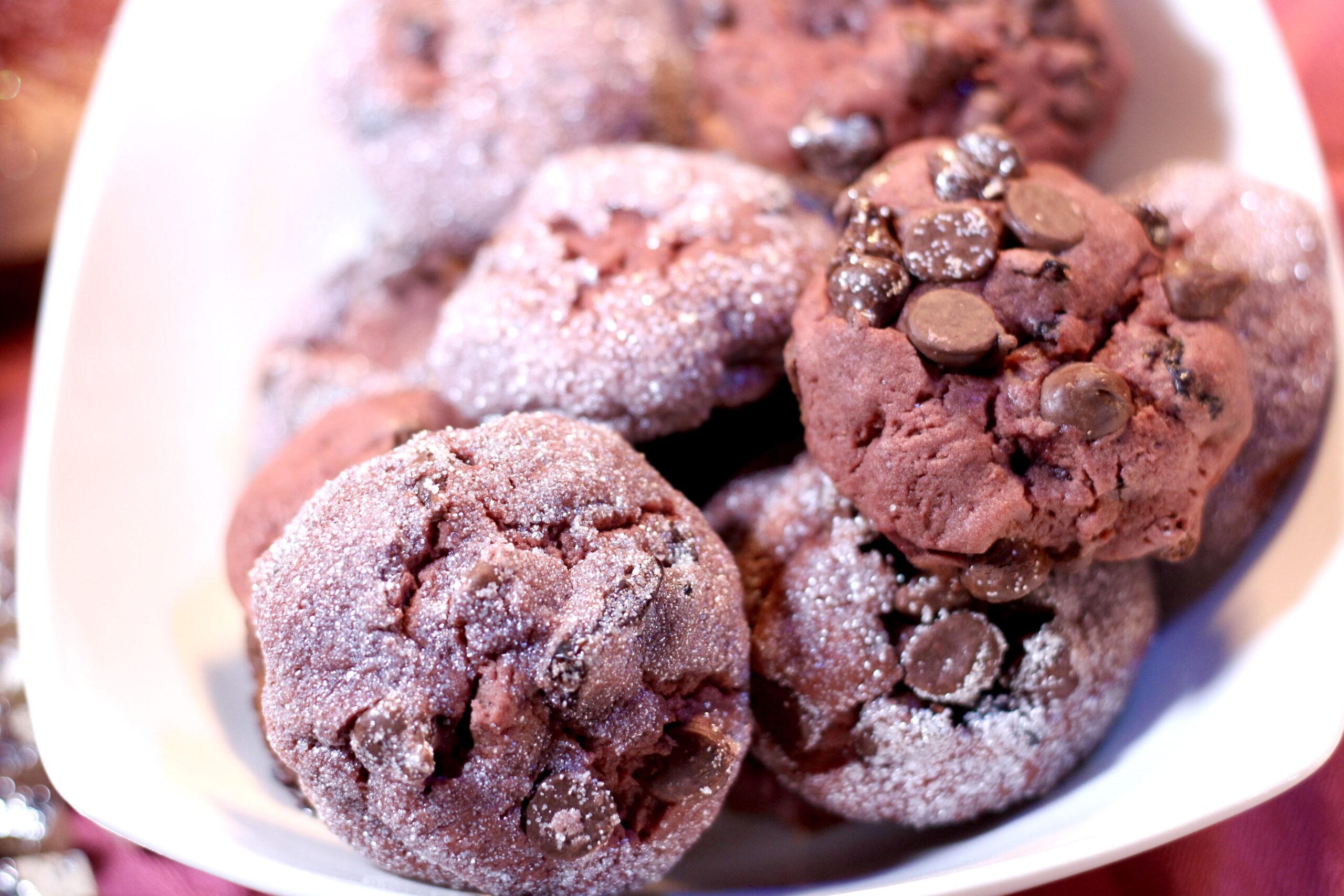 Sour Cherry Molasses Cookies