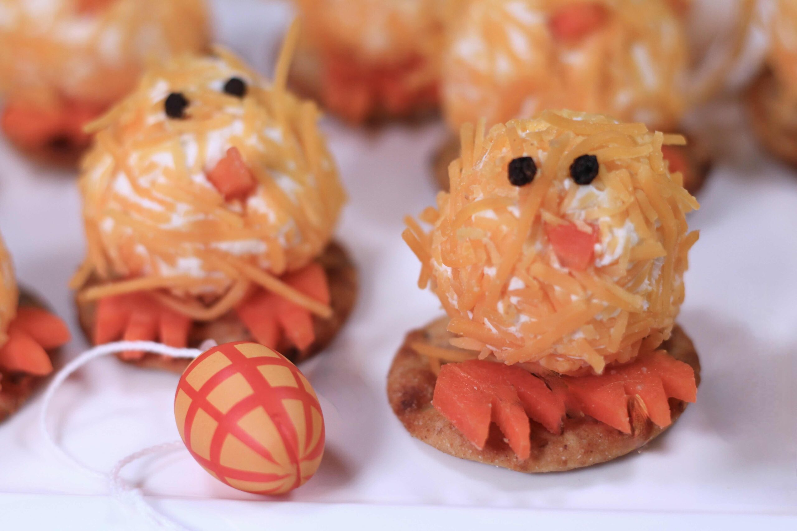 Cheesy Easter Chick Appetizer