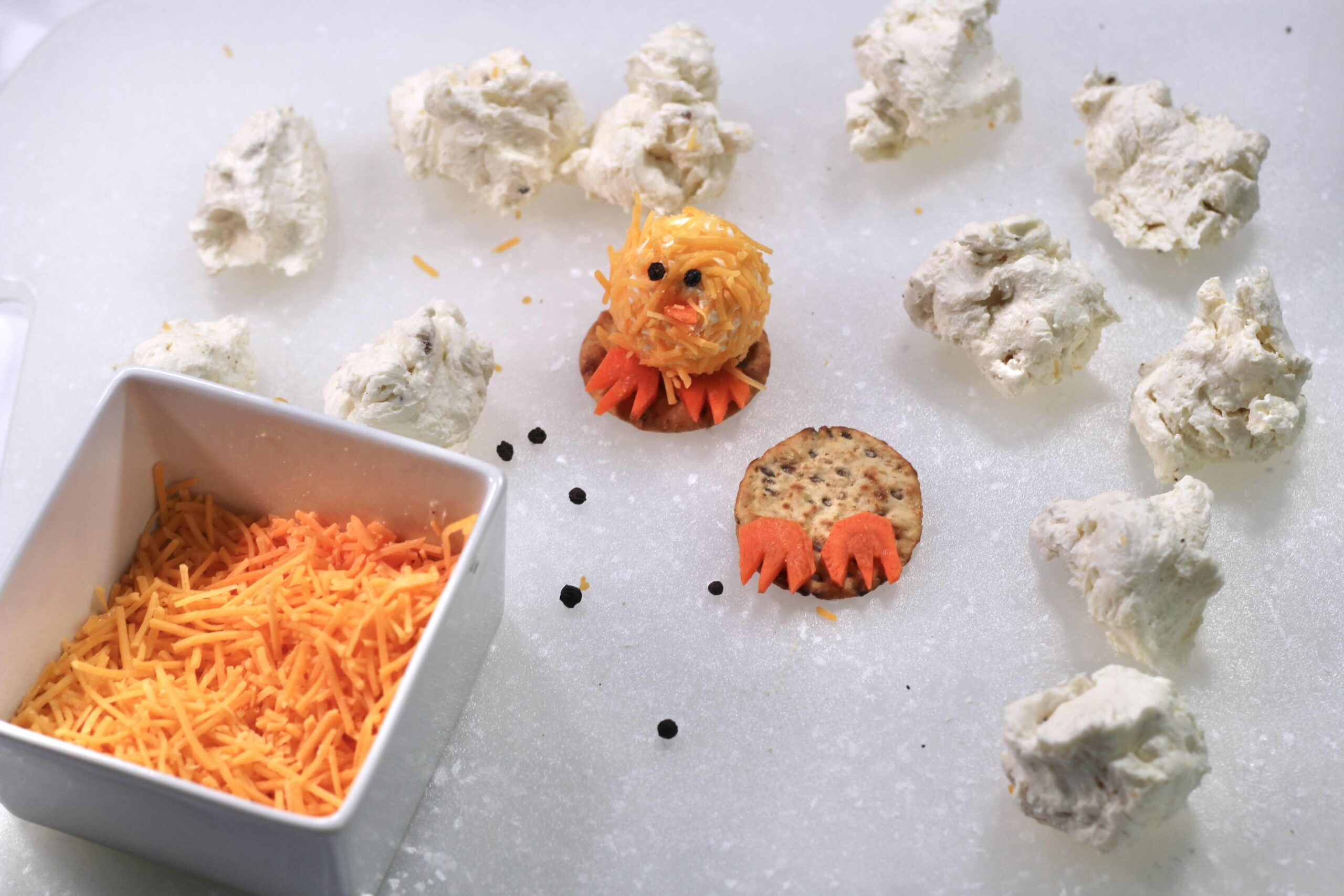 Cheesy Chick Easter Appetizer