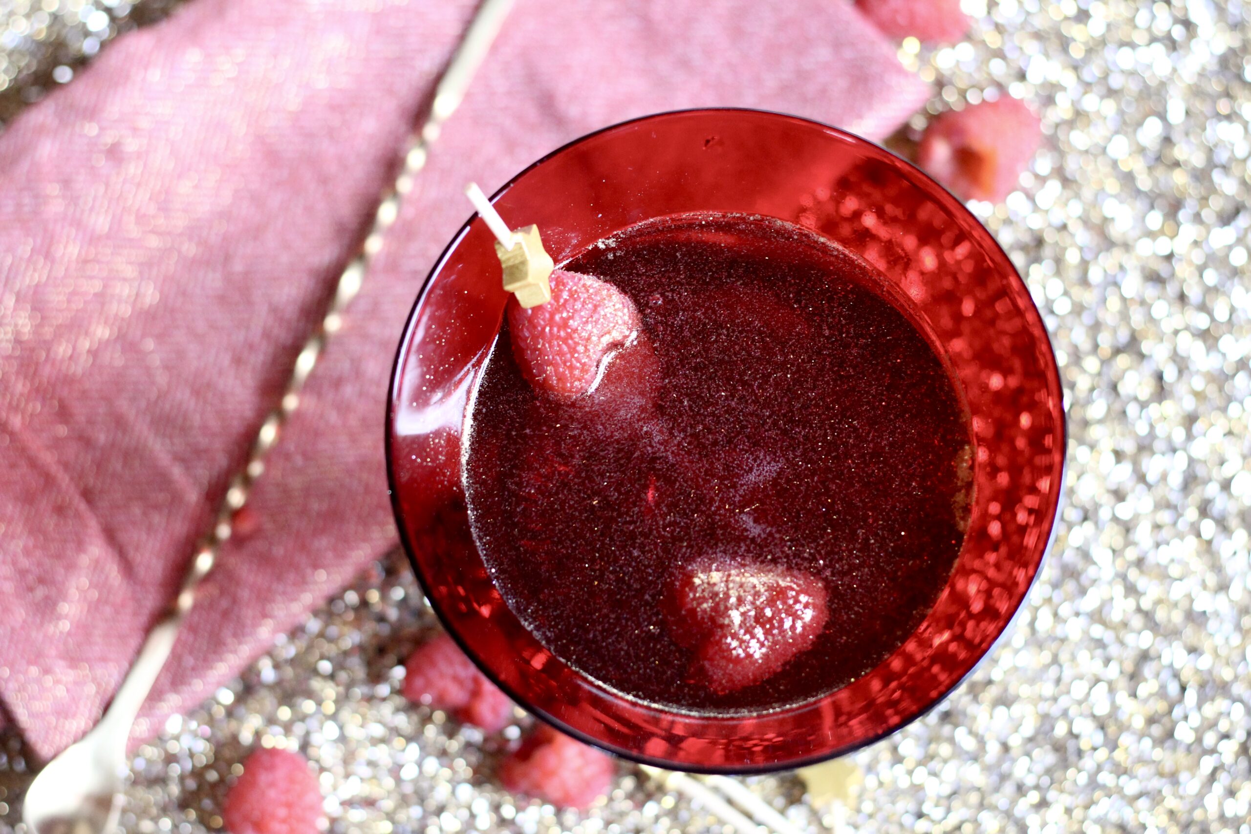 Raspberry Red Carpet Cocktail