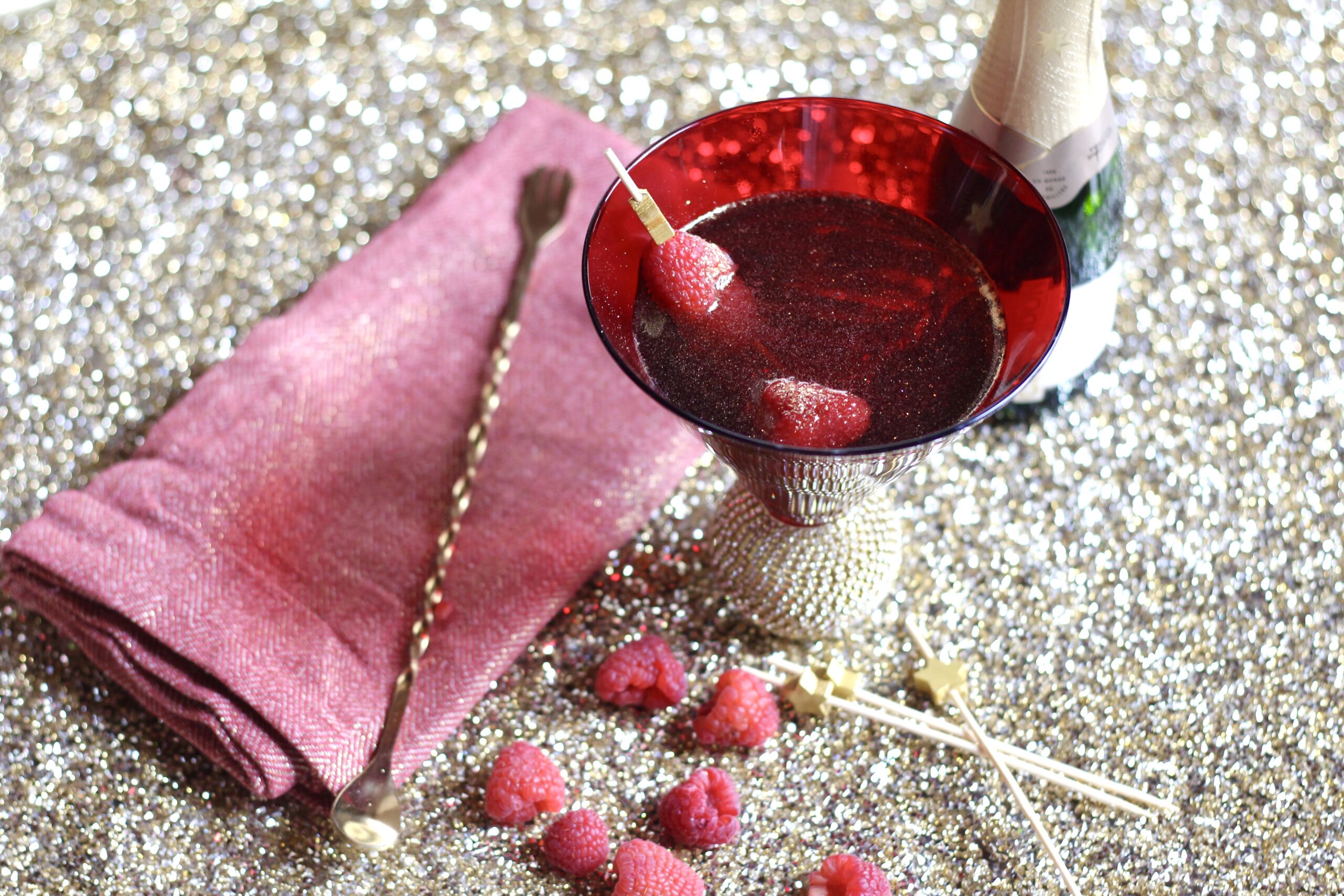 Raspberry Red Carpet Cocktail