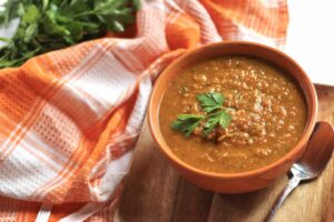 Carrot Parsley Gochujang Soup